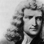 Melding om Isaac Newton i fysikk